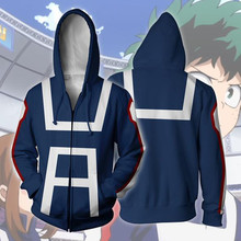 Cosplaydiy mi héroe Academia Boku No Hero Academia chaqueta con capucha s Impresión Digital Anime Sweart chaqueta con capucha L320 2024 - compra barato