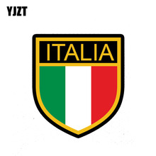YJZT 10.7CM*12CM Flag ITALY Car Sticker Shield Decal Accessories 6-2254 2024 - buy cheap