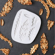 Leaf Border Mould Silicone Mold Fondant Cake Decorating Tool Gumpaste Sugarcraft Chocolate Forms Bakeware 2024 - buy cheap