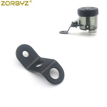 ZORBYZ Universal Motorcycle Metal Black Oil Cup Tank Pump Holder Oil Pot Bracket Modification Accessories 2024 - buy cheap