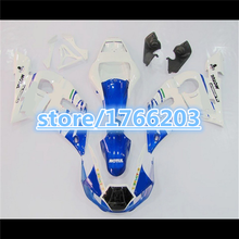 100%NEW Fairing kits for  YZF R6 1999 1998 00 01 02 ABS Blue white YZFR6 99 98 2000 2001 2002 Fairings parts BBF 2024 - buy cheap