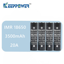4 шт. оригинальный аккумулятор Keeppower KP IMR 18650 IMR18650 3500 мач 3,7 в макс. ток разряда 20 а аккумулятор высокой мощности NH1835 2024 - купить недорого