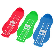 7 цветов, Детская линейка для ног, измерительное устройство для детской обуви, калькулятор для детской обуви, измерительные инструменты 2024 - купить недорого