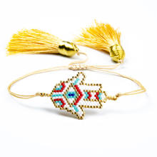 Go2boho Turkish Evil Eye Bracelet MIYUKI Mexico Bracelets Fashion Hamsa Hand Summer Jewelry Handmade Pulseras 2020  Women Gift 2024 - buy cheap