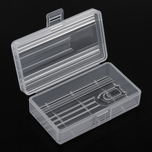 Portable Plastic Lithium Battery Storage Box Case for 18650 Battery Holder Container 2024 - buy cheap