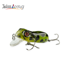 Mmlong 6.3cm Hard Frog Fishing lures Floating Minnow MR03-S Artifical Baits Fishfrog Wobbler Fishing Crank Bait Lure Pesca 2024 - buy cheap