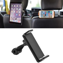 360Ë поворотное автомобильное заднее сиденье подголовник держатель Подставка для GPS планшета 4 "-10" 2024 - купить недорого