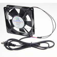 20 PCS Lot Gdstime 2Pin AC 220V 240V 12CM 12MM 120x120x25mm Industrial Ventilation Exhaust Cooling Fan 2024 - buy cheap