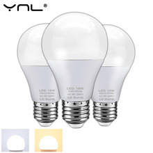 Lámpara LED E27 bombilla SMD2835 220 V AC 85-265 V 12 W 9 W 7 W Lampada de la ampolla bombilla LED proyector lámpara de mesa candelabro vela para el hogar 2024 - compra barato