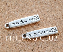 30 pcs  Silver Color Nature Charm Pendants DIY Metal Bracelet Necklace Jewelry Findings A951 2024 - buy cheap