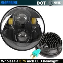 "Free Shipping" 5 3/4" 40w 5.75" Motorcycle Projector led headlight for  Sportster,Street Bob FXDB, Iron883, Dyna 2024 - buy cheap