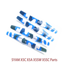 4 pçs/set 5 Camuflagem cores Hélices Lâmina de Reposição Peças de Reposição Acessórios para Syma X5 X5C X5SC X5SW M68 Venda Quente 2024 - compre barato