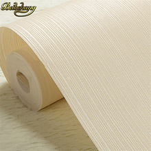 Beibehang-papel de pared de vinilo, rollo de papel tapiz 3d, Fondo de TV, rayas en relieve, color sólido 2024 - compra barato