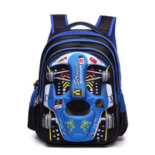 3D Car School bags Children Cartoon  boys girls Primary school Backpack kids Kindergarten backpack Schoolbags Mochila Infantil 2024 - buy cheap