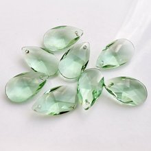Free Shipping! Wholesale AAA Top Quality 16mm 6106 Crystal almond/pear Pendant Chrysolite colour 60pcs 2022 - buy cheap