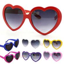 1 ud. Gafas de sol de moda Retro divertido verano amor forma de corazón Lolita gafas de sol regalo caliente 2024 - compra barato