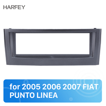 Harfey Grey One Din for 2005 2006 2007 FIAT PUNTO LINEA 183*53mm Car Radio Fascia Stereo Install Dash Kit DVD Frame CD Trim 2024 - buy cheap