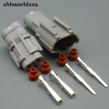 Shhworlsea 20ets Kit 2,0 MM 2 Pin Way 2p Car Auto impermeable cable eléctrico conector enchufe 7123-1424-40 para barco coche ect 2024 - compra barato