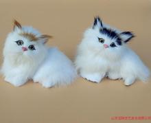 simulation cute cat 11x8cm model polyethylene&furs cat model home decoration props ,model gift d506 2024 - buy cheap