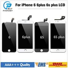 20 шт./лот качество AAA + + ЖК-дисплей для iPhone 6 6s дигитайзер сборка Замена Сенсорный экран для iphone 6s plus LCD 2024 - купить недорого