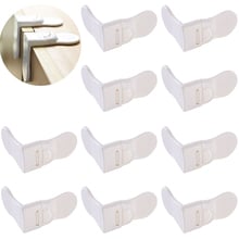 10pcs/lot Baby Safety Drawer Locks Children Security Protection Lock Safety Locks Securite Enfant For Cabinet Door Kids Child 2024 - buy cheap