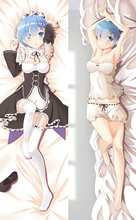 Anime zero vida inicial em outro mundo abraçando corpo fronha capa re: vida em um mundo diferente de zero dakimakura 2024 - compre barato