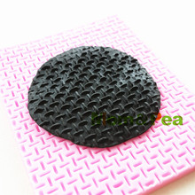 Mom&Pea 1061 Free Shipping Steel Mesh Shaped Silicone Mold Cake Decoration Fondant Cake 3D Mold Food Grade 2024 - buy cheap