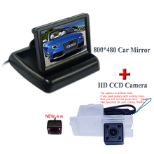 Pantalla LCD TFT Digital plegable para coche, Monitor con cámara de visión trasera de coche para SsangYong Kyron /Rexton/nuevo Actyon, nuevo, envío gratis 2024 - compra barato