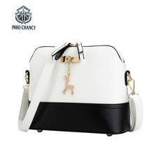 INHO CHANCY! Luxury Deer Toy Shell Shape Bag leather women handbags Famous brands designer  women messenger bags Mini Bag 2024 - buy cheap