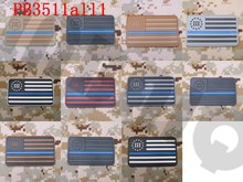 3D PVC Patch The Thin Blue Line 3% III PERCENT DEFEND LIBERTY American flag 2024 - buy cheap