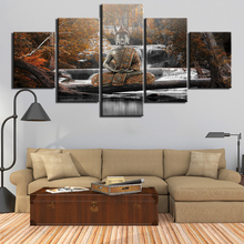 Canvas HD Prints Posters Home Decor Wall Art Painting 5 Panels abstract buddha Pictures For Living Room Framework 2024 - buy cheap