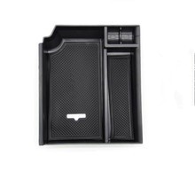 Porta-luvas para smartphone, caixa de armazenamento para telefone inteligente, com compartimento de apoio para braços modelos de jaguar xjl xe xf 2024 - compre barato