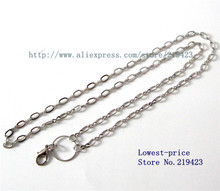 Free Shipping 5PCS 73cm silver  DIY Necklace Chain, for Hang Pendant Charms lockets N004 2024 - buy cheap