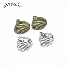 YuenZ 10 шт 2 цвета античный серебряный цвет амулеты из цинкового сплава ожерелье, серьги браслет ювелирные изделия DIY ручной работы 17*17 мм D752 2024 - купить недорого