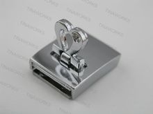 FREE SHIPPING 15 Sets 18.0X2.3mm Shiny Rhodium Magnetic Lock Clasp With Crytstal Beads L&N Free-CLP1087- 2024 - buy cheap