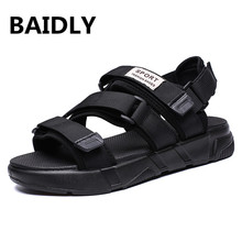 Sandálias dos homens sandálias gladiador para homens moda flip flops homem verão sapatos de praia scarpe uomo sandalias hombre 2024 - compre barato