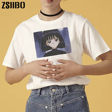 Summer short-sleeved Harajuku large size casual ulzzang cute loose women short-sleeved T-shirt cartoon Sailor Moon T-shirt 2024 - buy cheap