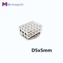 2000pcs 5x5mm magnet 5x5 Super strong neo neodymium 5mmx5mm magnets D5x5, 5*5 permanent magnet neodymium D5*5mm 2024 - buy cheap