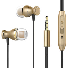 Auriculares internos con cable de 3,5mm, audífonos estéreo de música con micrófono, juego de uso General para Xiaomi, Huawei, eh * 2024 - compra barato