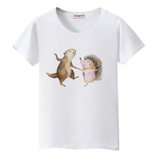 BGtomato 2022 cartoon animal printing tshirt new style summer tops casual streetwear soft korean clothes friends t-shirt 2024 - buy cheap