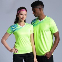 Camisetas de tenis para hombre y mujer, ropa deportiva para entrenamiento en equipo de tenis de mesa, correr y hacer ejercicio 2024 - compra barato