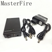 Перезаряжаемые литий-ионные аккумуляторы MasterFire DC 12 В/3800 мАч USB 5 В/5600 мАч для камеры видеонаблюдения 2024 - купить недорого
