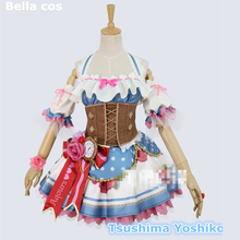 Custom size Love live sunshine Aqours Tsushima Yoshiko cosplay costume Valentines Awake Idolized dress Halloween Anime clothes 2024 - buy cheap