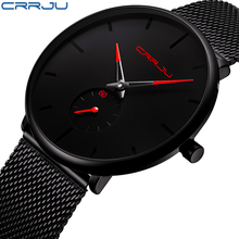 Crrju Watch Women Men Watch Top Brand Luxury Famous Dress Fashion Watches Unisex Ultra Thin Wristwatch Relojes Para Hombre 2024 - buy cheap