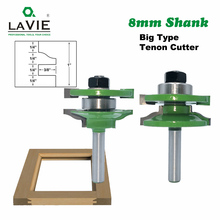 LA VIE 2pcs 8mm Large Stile & Rail Set-Ogee Bit Set Tenon Cutter for Wood Tungsten Carbide Woodworking Milling Cutters MC02039 2024 - buy cheap