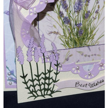 Troqueles de corte de Metal con flor de lavanda, plantilla para bricolaje de papel, suministros de tarjetas de papel, para manualidades de decoración, Nuevo 2018 2024 - compra barato