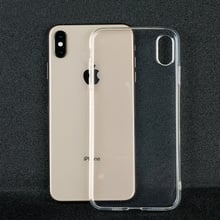 Capa de silicone transparente para celular, capa de alta qualidade ultra fina e macia, 100 ", para iphone xs max 6.5"/iphone xr 6.1" 2024 - compre barato