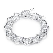 Classical Jewelry New Arrival Silver Plated Bracelet For Women Classic jewelry Romantic 2024 - buy cheap