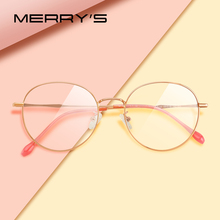 MERRYS DESIGN Women Fashion Trending Oval Glasses Frame Ladies Eyewear Myopia Prescription Optical Eyeglasses S2022 2024 - buy cheap