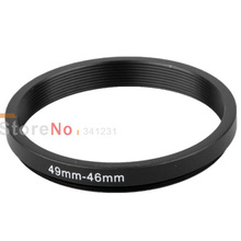 2pcs Camera 49-46mm 49 to 46 Lens Filter Step Down Ring Adapter For Canon Nikon sony all camera DSLR With Tracking 2024 - buy cheap